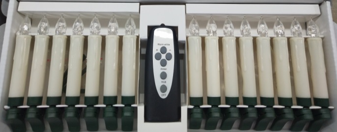 10 kabellose LED-Weihnachtskerzen (RGB, WW, A)