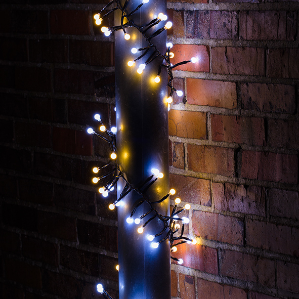 Clusterlichterkette mit Ballen