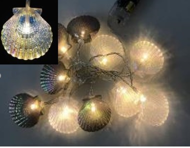 LED Lichterkette mit 10 warm weißen LED