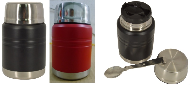 Thermo Speisenbehälter aus Edelstahl