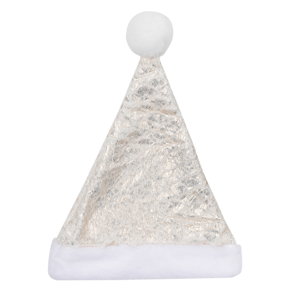 Weihnachtsmütze im Schuppendesign