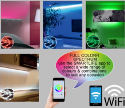 LED Lichtband mit WIFI Funktion