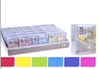 Lichterkette mit 20 LEDs, versch. Farben