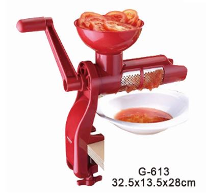 Tomatensaftpresse aus Kunststoff