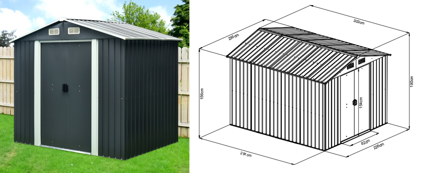 Garten-Geräteschuppen