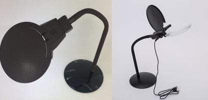 Standvergrößerungsglas mit LED Beleuchtung