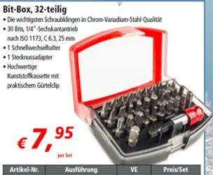 Werkzeug-Set, 32-tlg.