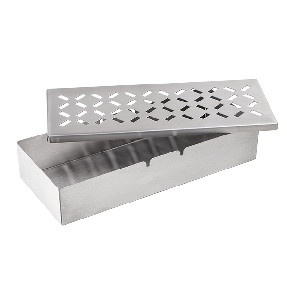 Räucherbox aus Edelstahl  60349