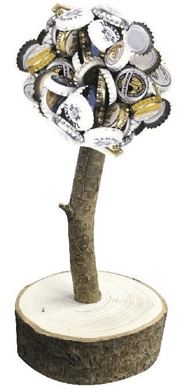 Kronkorkenbaum mit Magnet