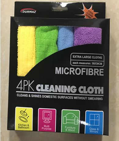 Reinigungstuch aus Mikrofaser