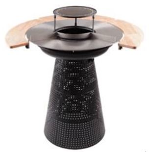 2-in-1 Feuerstelle und Grill