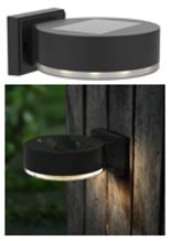 LED Solar Außenleuchte, 2er Set