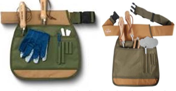 Gürteltasche für Gartengeräte