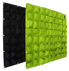 Pflanztasche zum Aufhängen m. 64 Fächern