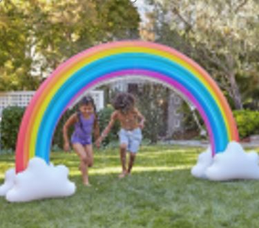 aufblasbarer Wassersprinkler Regenbogen