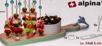 Servierbrett aus Bambus