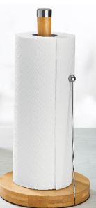 Küchenrollenhalter aus Bambus