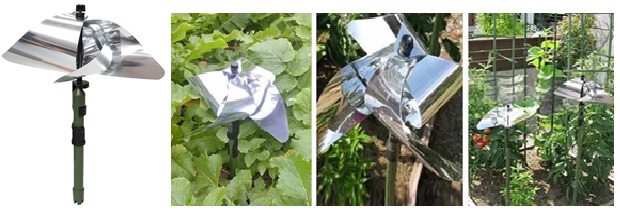 Vogelschreck Windrad