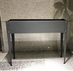 Hochbeet, aus Metall, Höhe ca. 100cm