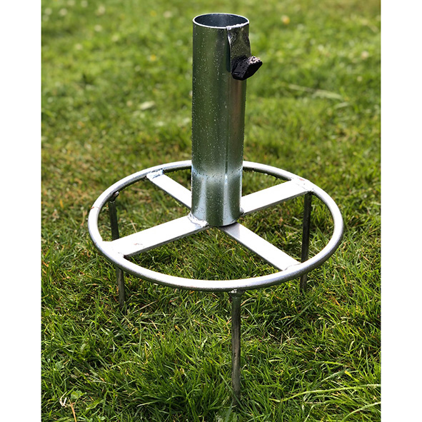 Schirmständer mit Erdspieß