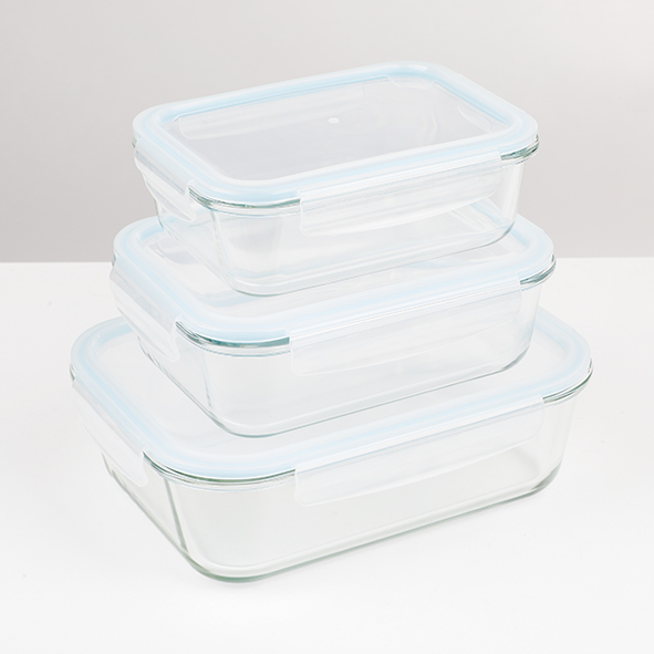 Glas Vorratsdosen 3er Set