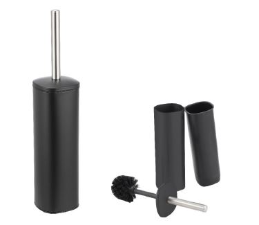 Toilettenbürste mit Halter aus Metall