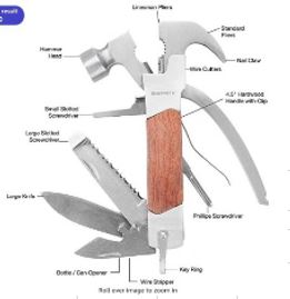 Multitool aus Edelstahl