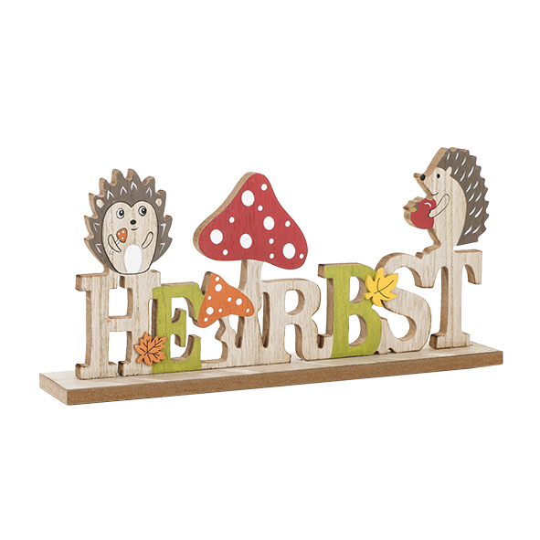 Schriftzug "Herbst" aus Holz