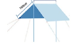 Sonnensegel 210 x 150 cm