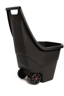 Laubwagen mit Sammelbehälter