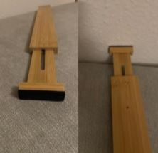 Bambus Schubladenteiler