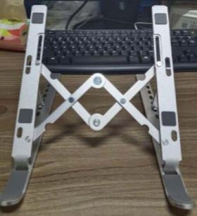 Laptophalterung aus Aluminium