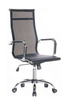 Bürostuhl mit hoher Rückenlehne