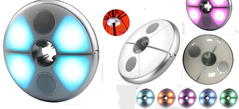 Bluetooth-Lautsprecher für Sonnenschrime