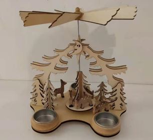 Weihnachtspyramide aus Holz