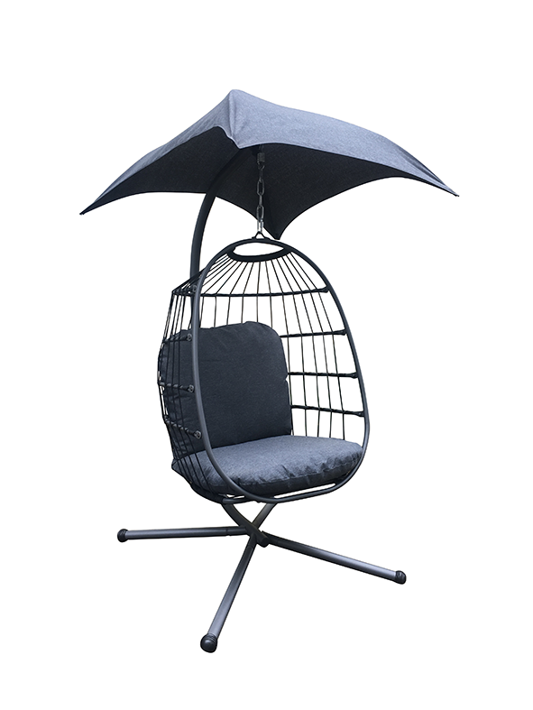 Hängesessel mit Sonnenschutz