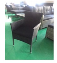 Alu Geflecht Stapelsessel MELENA