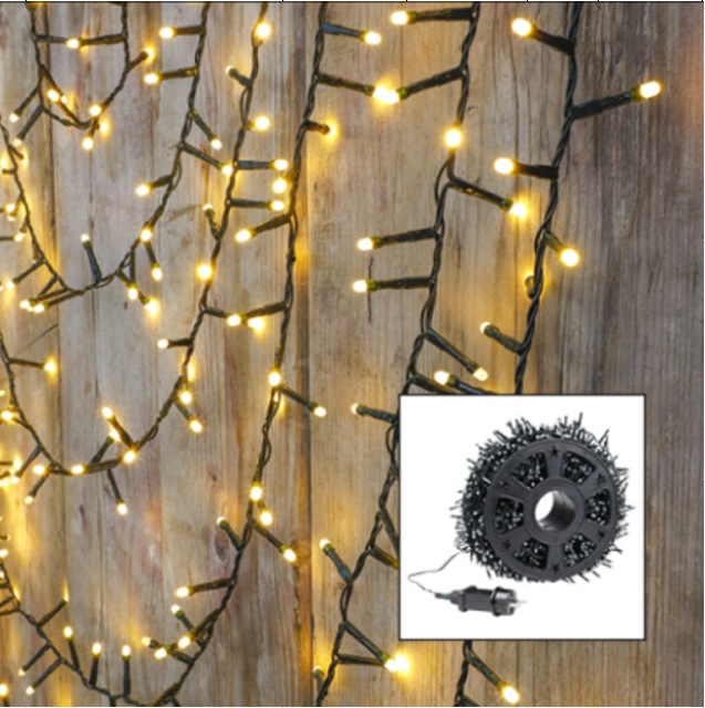 500 LED Lichter auf Kunststoffrad