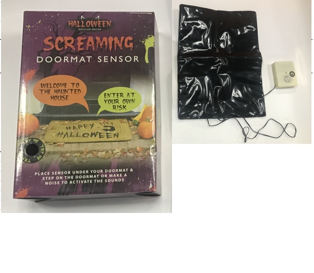 Halloween Türmatten Sensor