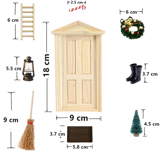 Weihnachtsliches mini Deko Set