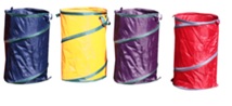 farbiger Pop Up Laubsack 100 Liter