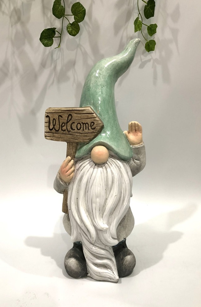 Gartenzwerg "Welcome"