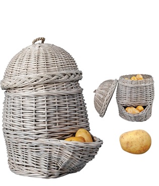 Kartoffelkorb aus Weide