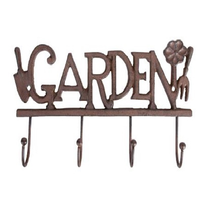 Hakenleiste mit Schriftzug