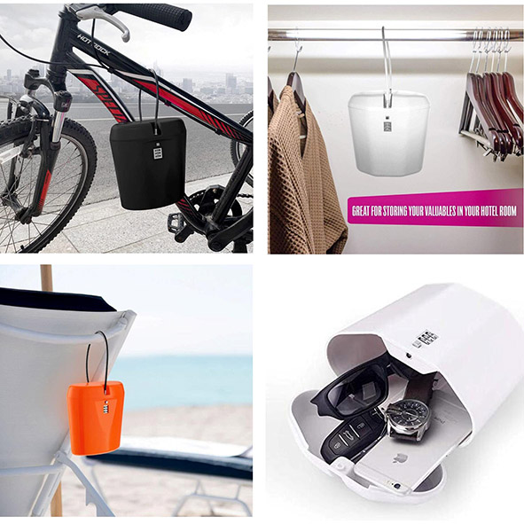 tragbarer Safe mit Zahlenschloss