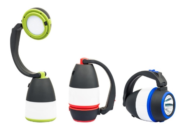 3 in 1 Camping-Lampe