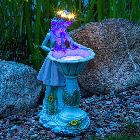 Solarlicht Blumenfee