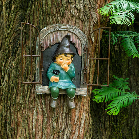 Baumdeko Gartenzwerg