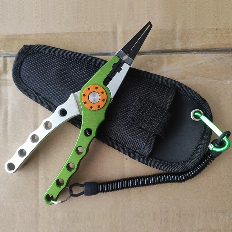 Angelzange mit Tasche