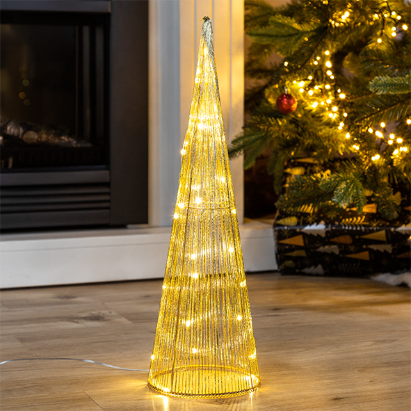 LED Pyramide ca. 15,5 x 51 cm